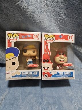 Funko Ad Icons Bazooka Joe & The Noid Vinyl Figures – Red, Blue, White